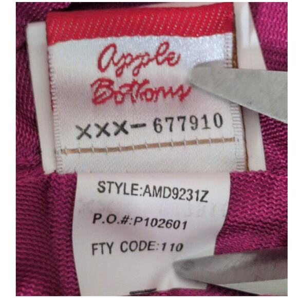 VTG Y2K Apple Bottoms Midi Skirt 3X Chiffon Psychedelic Maximalism Whimsy Ruffle - Picture 5 of 11